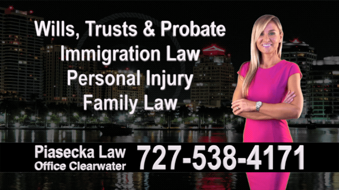 Clearwater Polski, Adwokat, Prawnik, Polish, Attorney, Lawyer, Floryda, Florida, Immigration, Wills, Trusts, Divorce, Accidents, Wypadki