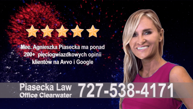 Reviews Clearwater Polish attorney, Polish lawyer, Polski Prawnik, Polski Adwokat, Agnieszka Piasecka, Aga Piasecka, Florida